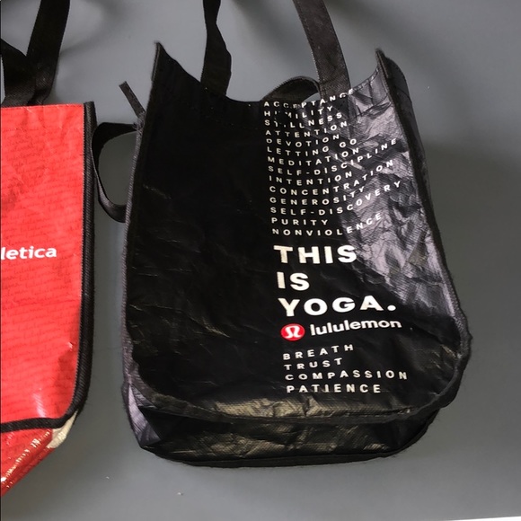 Lululemon Small Tote Bags Lot - Picture 4 of 5